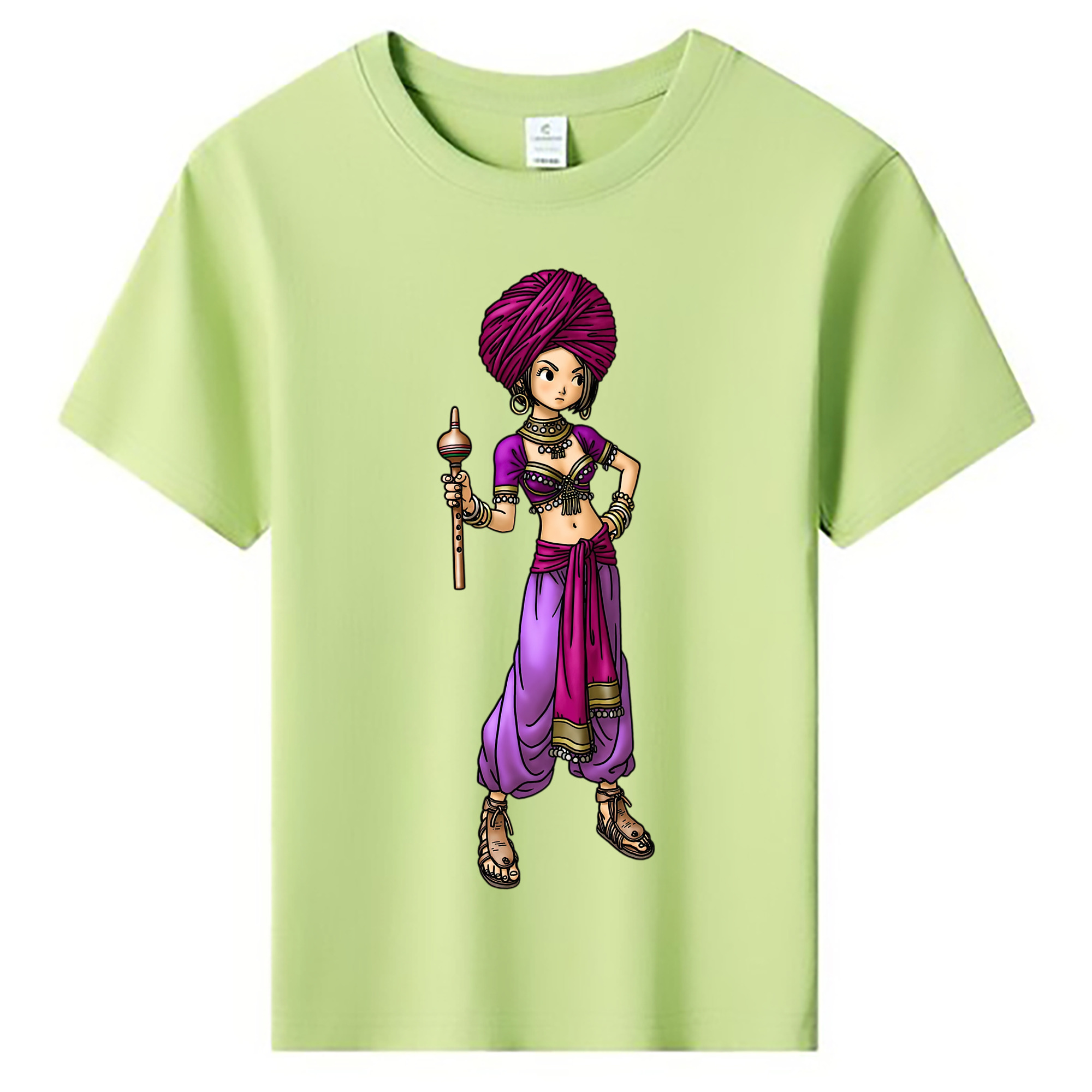 （画像用） ドラゴンクエスト Doragon Kuesuto Dragon Quest 綿100％キッズTシャツ（フロントプリント）